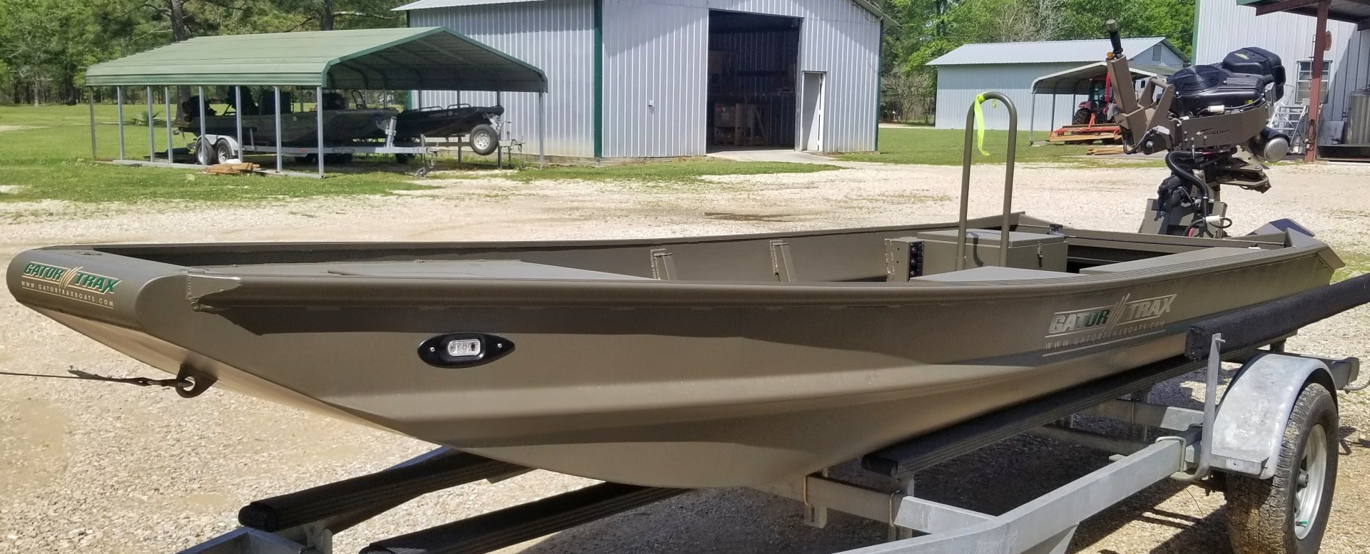 GT Tiller Steer Album Gator Trax Boats