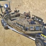 Gator Trax Boats Removable Bowfishing Rails