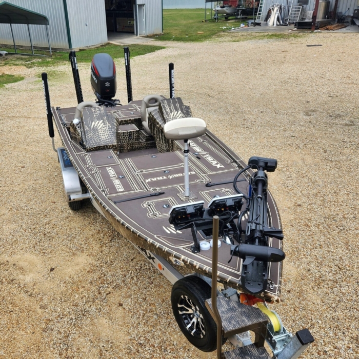 Strike Series Bass Boat Side Console Gator Trax Boats