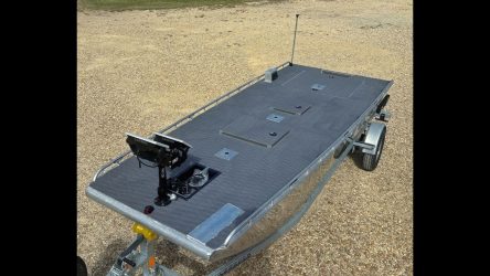 15ft Gator Trax Pond Boat